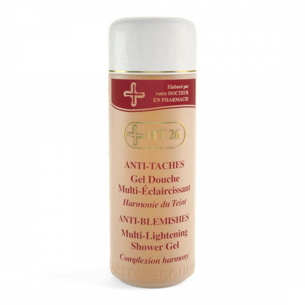HT26 Multi-Lightening Anti Blemishes Shower Gel / Gel Multi Eclaircissant 1000ml for wholesale by HT26 Paris USA