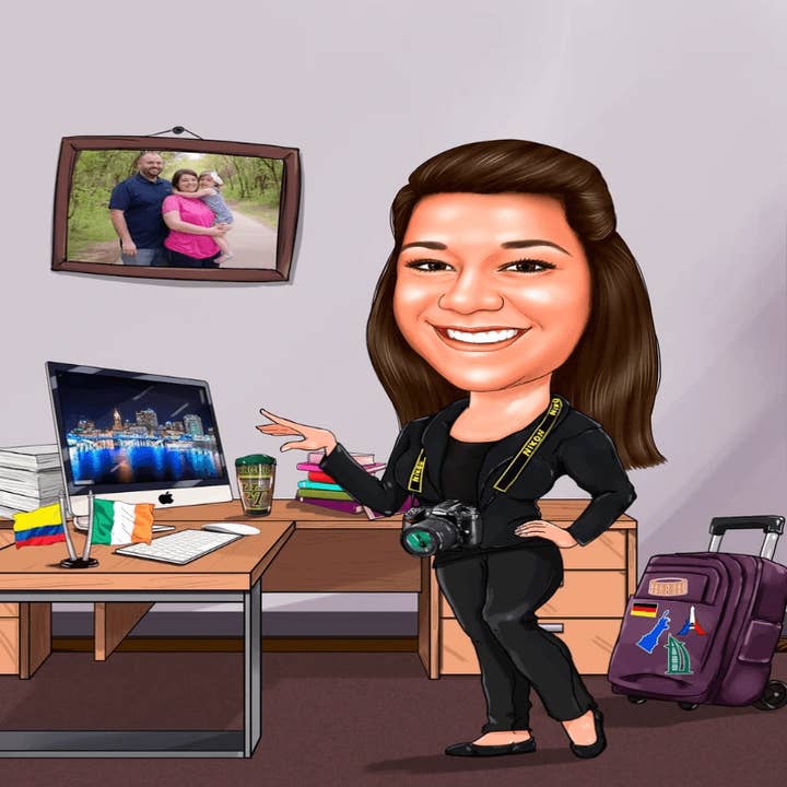 GIFT FOR PHOTOGRAPHER for wholesale by Caricature4You