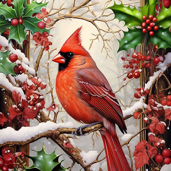 Cardinal Carols 500 Piece Jigsaw Puzzle for wholesale by Springbok Puzzle