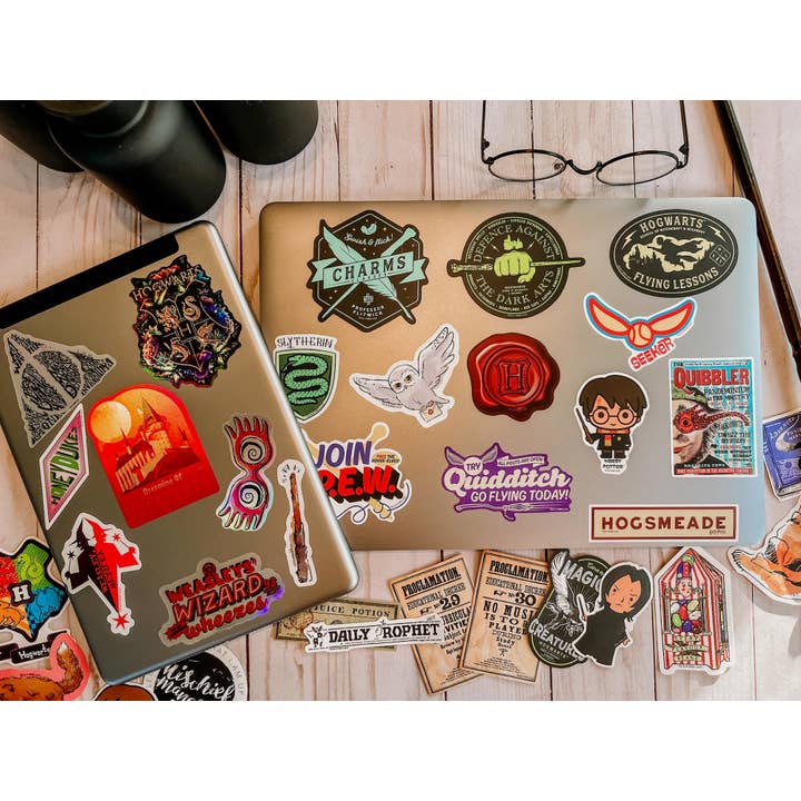 Conquest Journals - Vente Autocollant - Autocollants Harry Potter Variety (paquet de 60)3