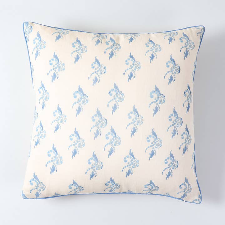 Capa de Almofada com Estampa em Espiral Feita à Mão - Pêssego por atacado de Eyaas