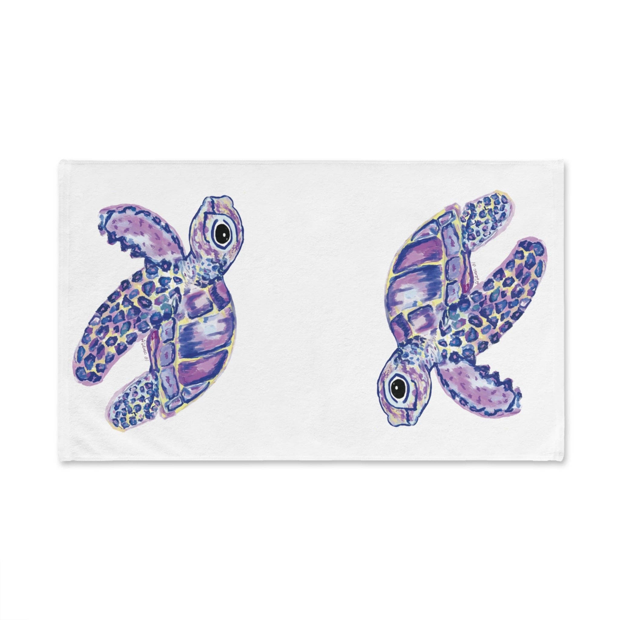 Blue Cava – wholesale Tea towel – “Tilley” Hand Towel (Poly/Cotton)2