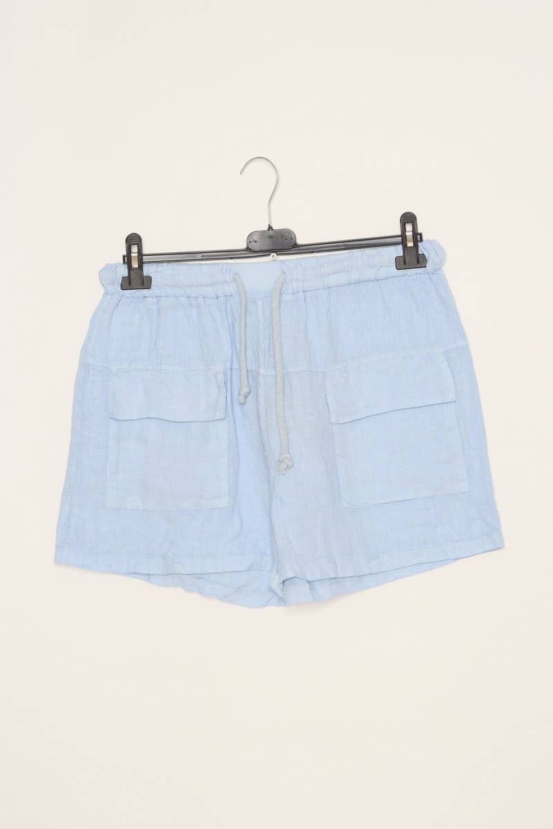 LÉA & LUC - Wholesale Korte broeken - Dames - Korte broek van 100% linnen REF. 85703