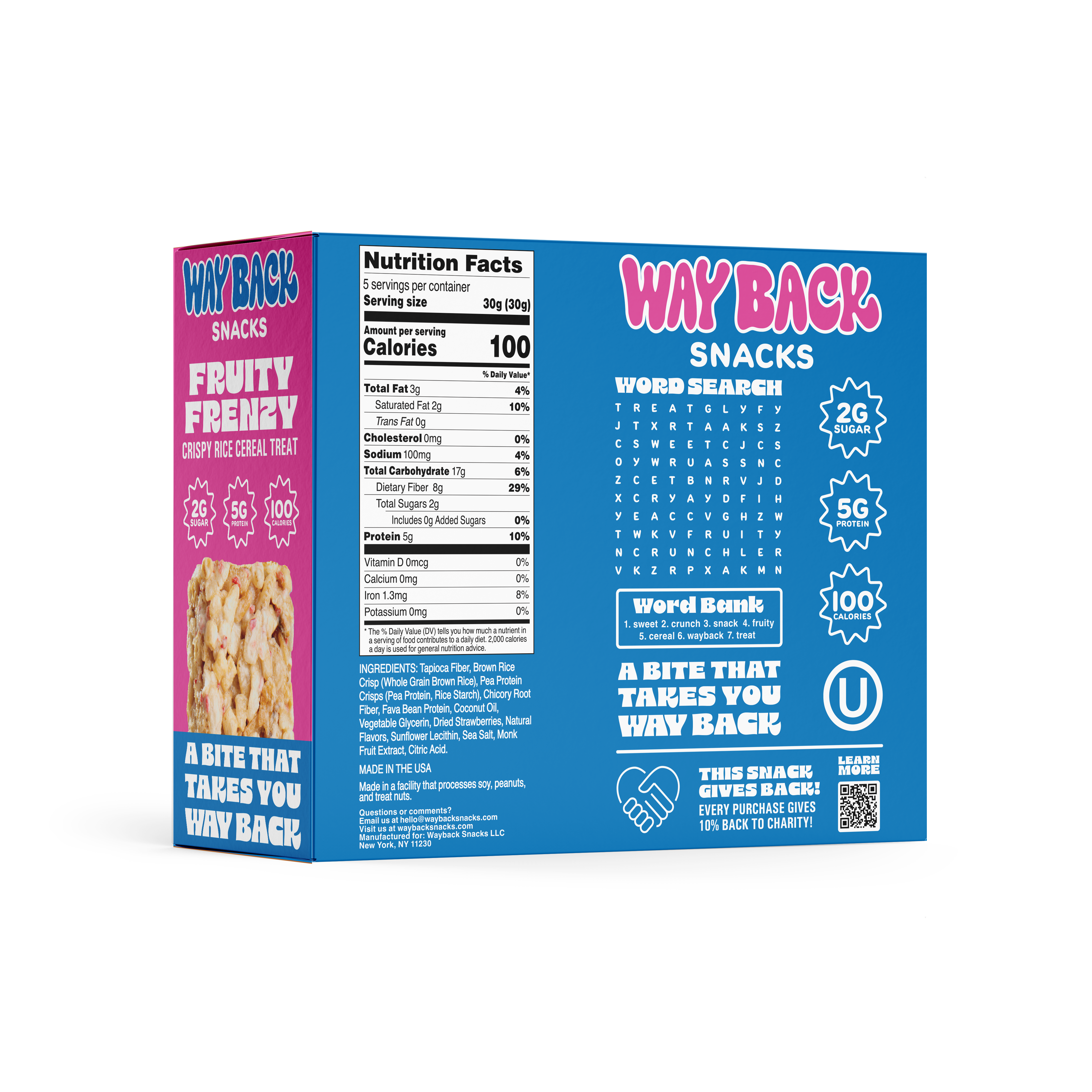 Wayback Snacks - Wholesale Snack Bar - Fruity Frenzy1