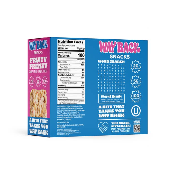 Wayback Snacks - Wholesale Snack Bar - Fruity Frenzy1