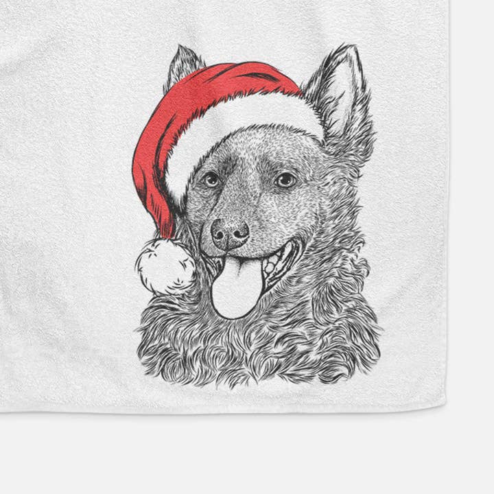 Maximo the Mudi Hand Towel for wholesale by Inkopious