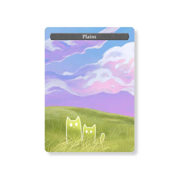 Caverns & Calicos - Wholesale Card Game - ManaCat Plains - Land Proxy Set
