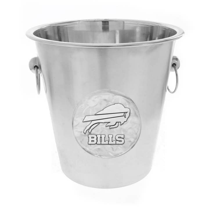Seau à champagne avec logo des Buffalo Bills de la NFL pour la vente par Wendell August