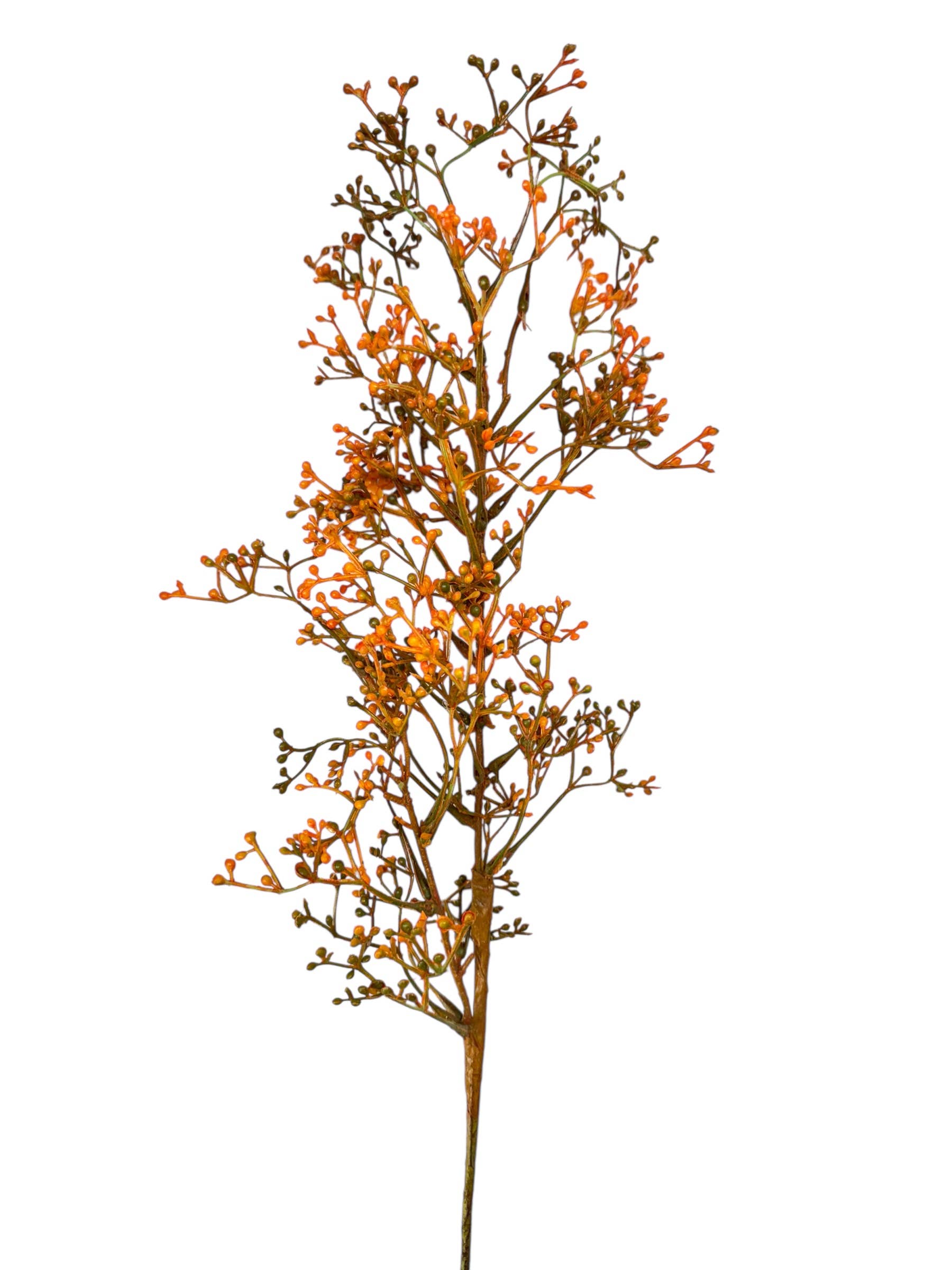 Angel Isabella - Wholesale Artificial Flowers - Designer's pick-Seeded Filler-Frosty White/Fall colors3