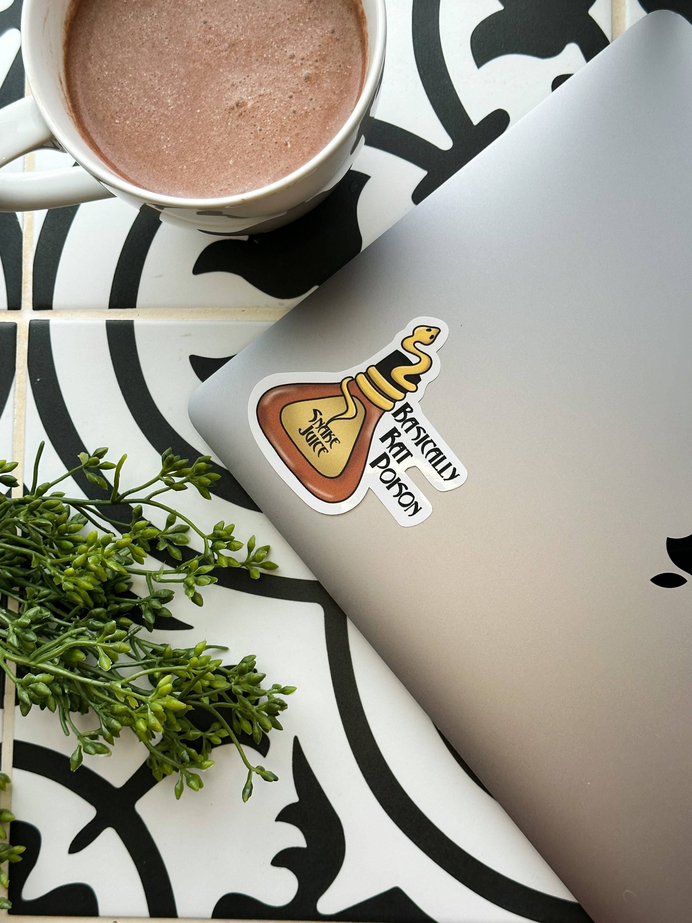Hales Yeah Design - Wholesale Sticker - Snake Juice- Basically Rat Poison Sticker1