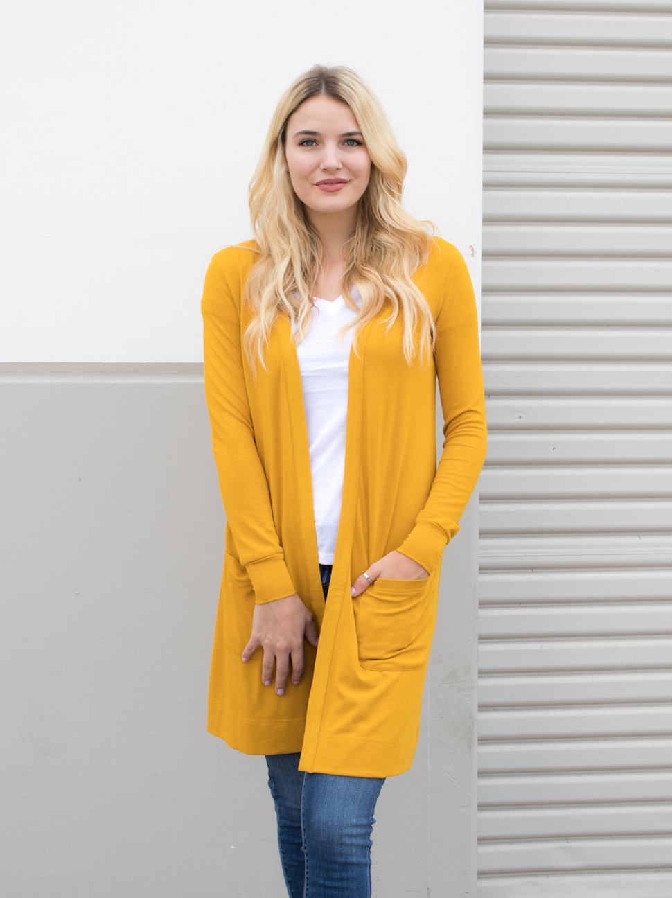 Tickled Teal - Wholesale Cardigan - Women's - Long Pocket Cardigan5