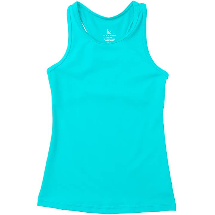 Liakada Dancewear – caveada - Crianças por atacado – Camisota Racerback para Menina12