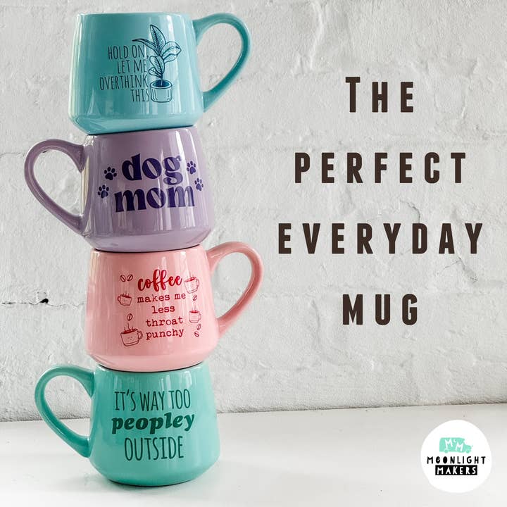 Moonlight Makers – Engroshandel Kaffekrus – Sjovt plantekrus - I Wet My Plants - 16 oz - Plant Mom Gift3