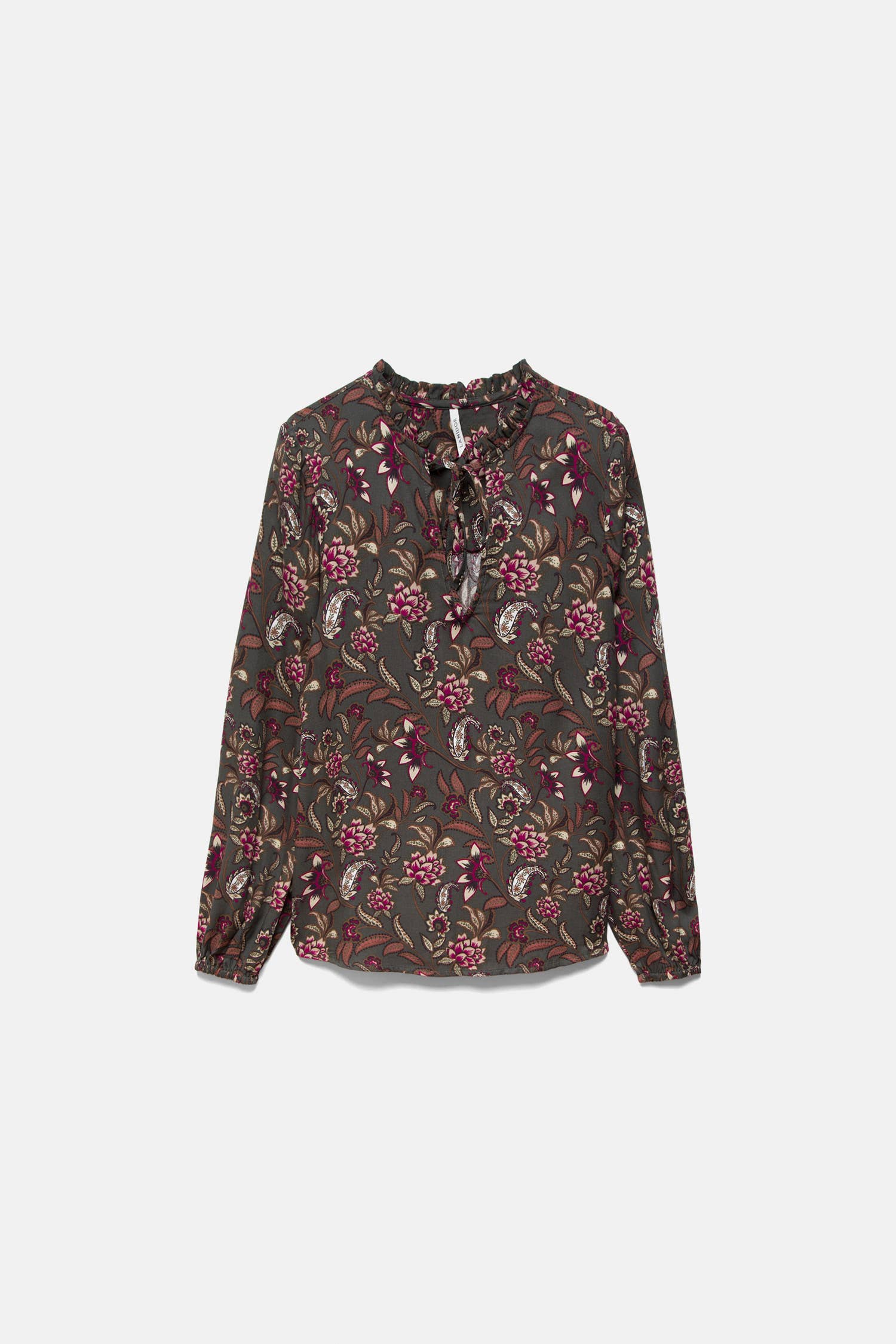 Lanidor - Wholesale Blouse - Women's - Floral Print Blouse (416696-188)4