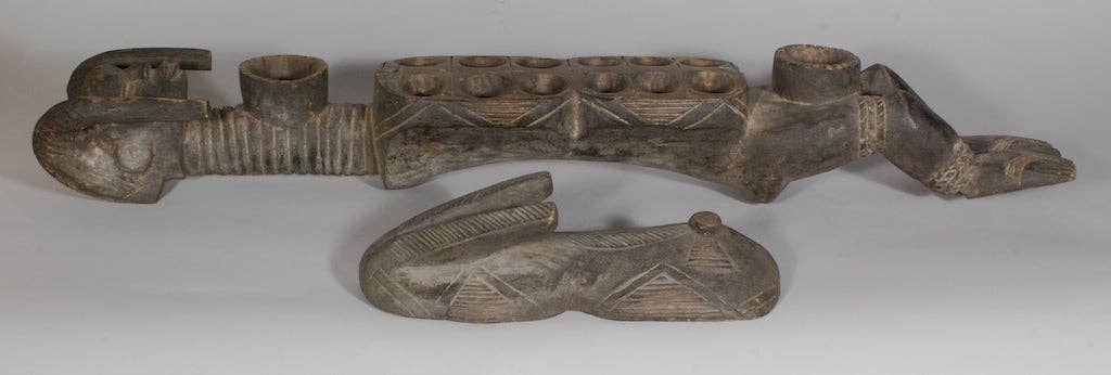 The Niger Bend - Venta al por mayor Escultura - Wari mujer reclinada juego4