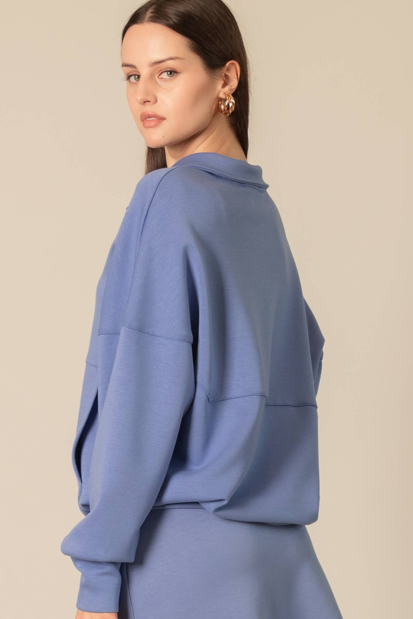 P. CILL - Vente Sweat-shirt – femme - Pull zippé P. CILL Butter en modal24