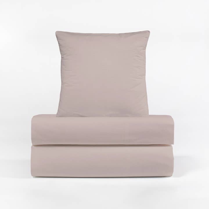 Jersey cotton duvet cover - Basic Pink bedding for wholesale on Faire2