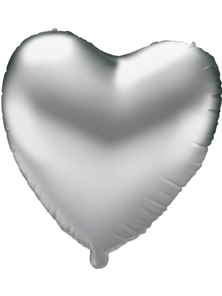 Foil balloon - Heart silver for wholesale by PD Party