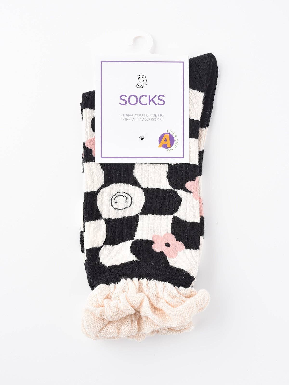 Funkyrel® Atzbranding Limited - Vente Chaussettes – femme - Rufia - Chaussettes à motif tulipe13