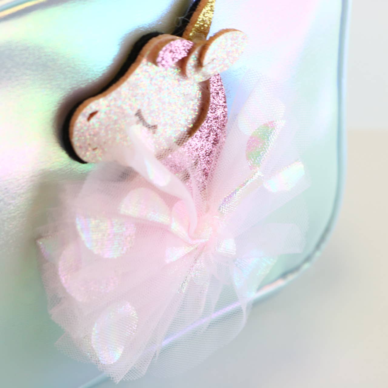 Doe a Dear - Wholesale Crossbody bag – kids - P30 B1283 Unicorn Holographic Purse (3 Colors)10