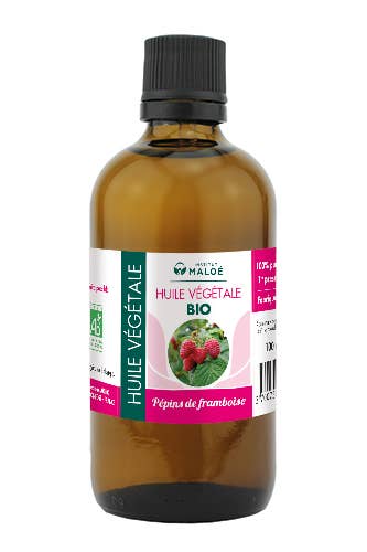 Institut Maloé - Wholesale Bath/Body Oil - Organic Raspberry Seed Vegetable Oil - 100 mL0