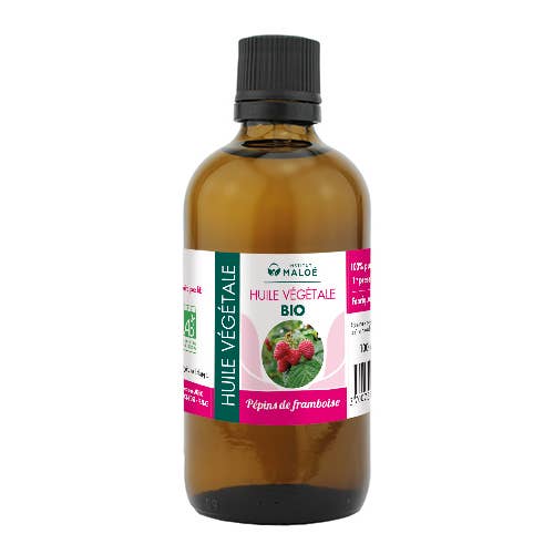 Institut Maloé - Wholesale Bath/Body Oil - Organic Raspberry Seed Vegetable Oil - 100 mL