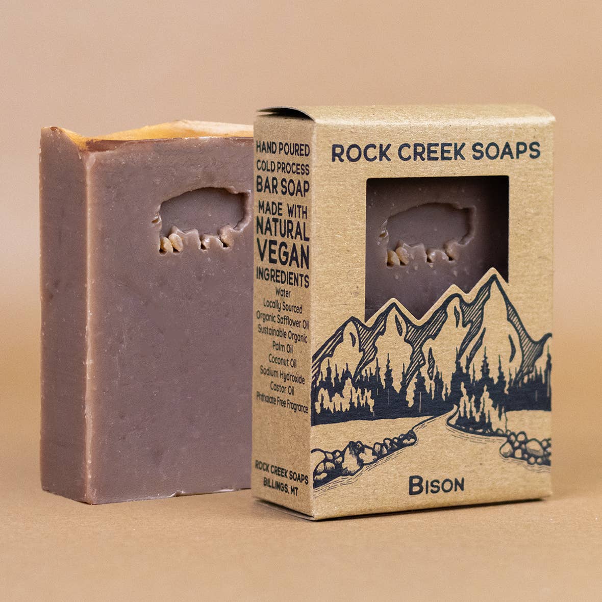 Rock Creek Soaps - Wholesale Bar Soap - Bison Bar Soap | Amber Vanilla & Lavender10