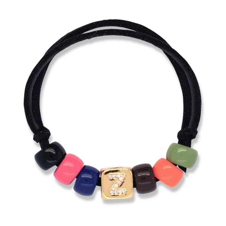 Ruskind Guld Initial Charm Armbånd for engroshandel hos OIYA