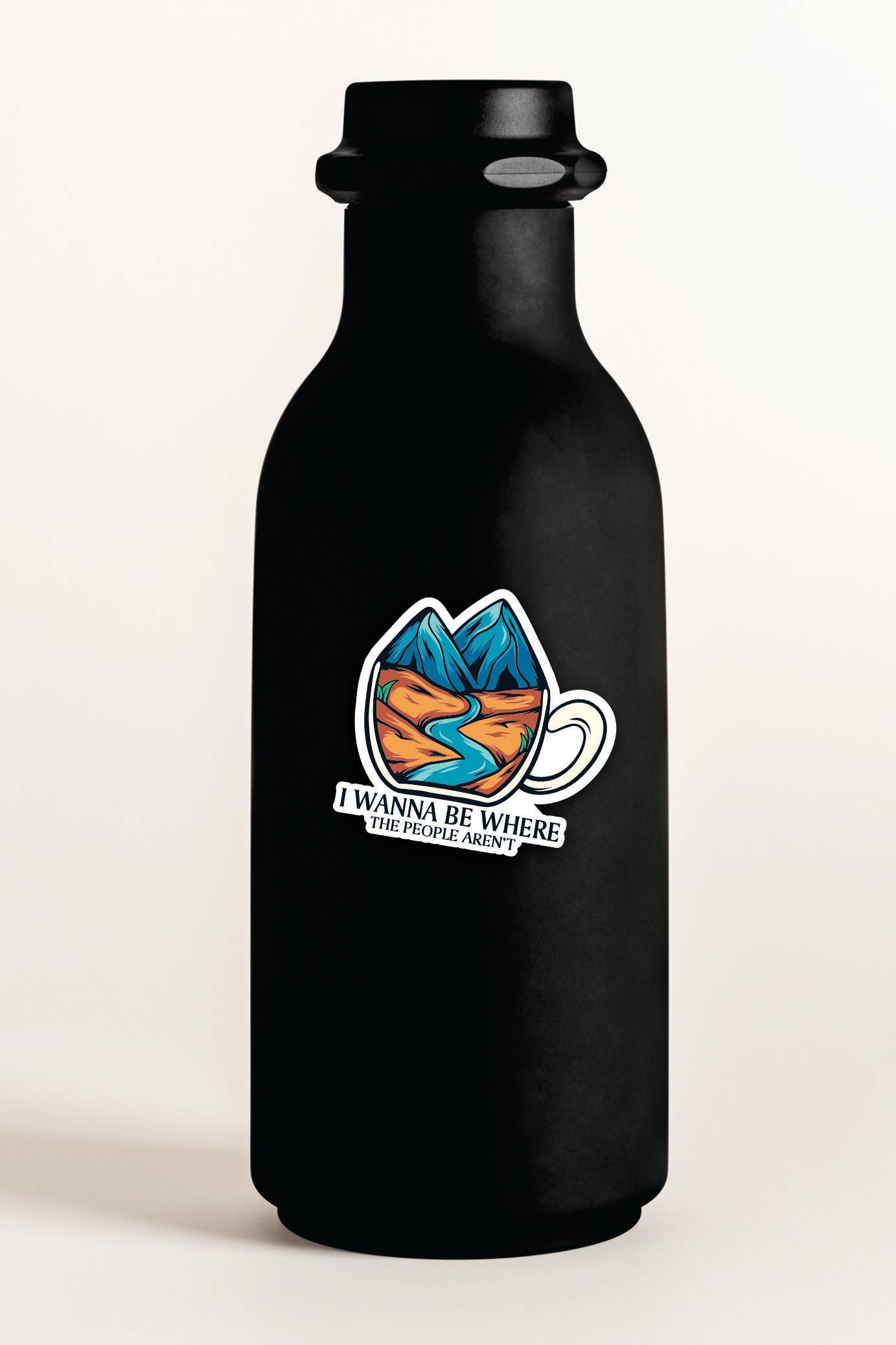 Big monkey - Vendita all'ingrosso Adesivo - La gente non è1