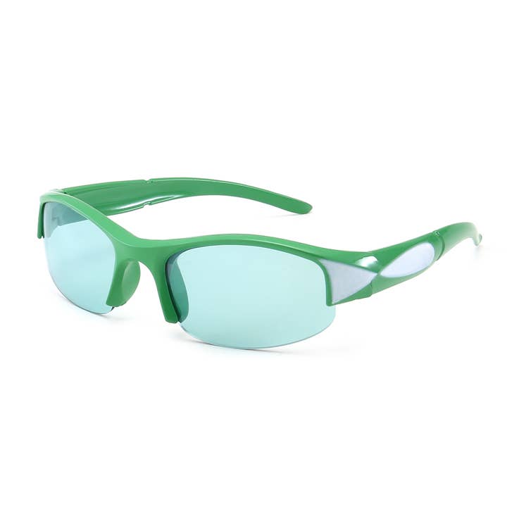 Trio Trading - Wholesale Sunglasses - Kids - Baby Boy Sport Sunglasses UV Protection100% Assorted 12 Pack5