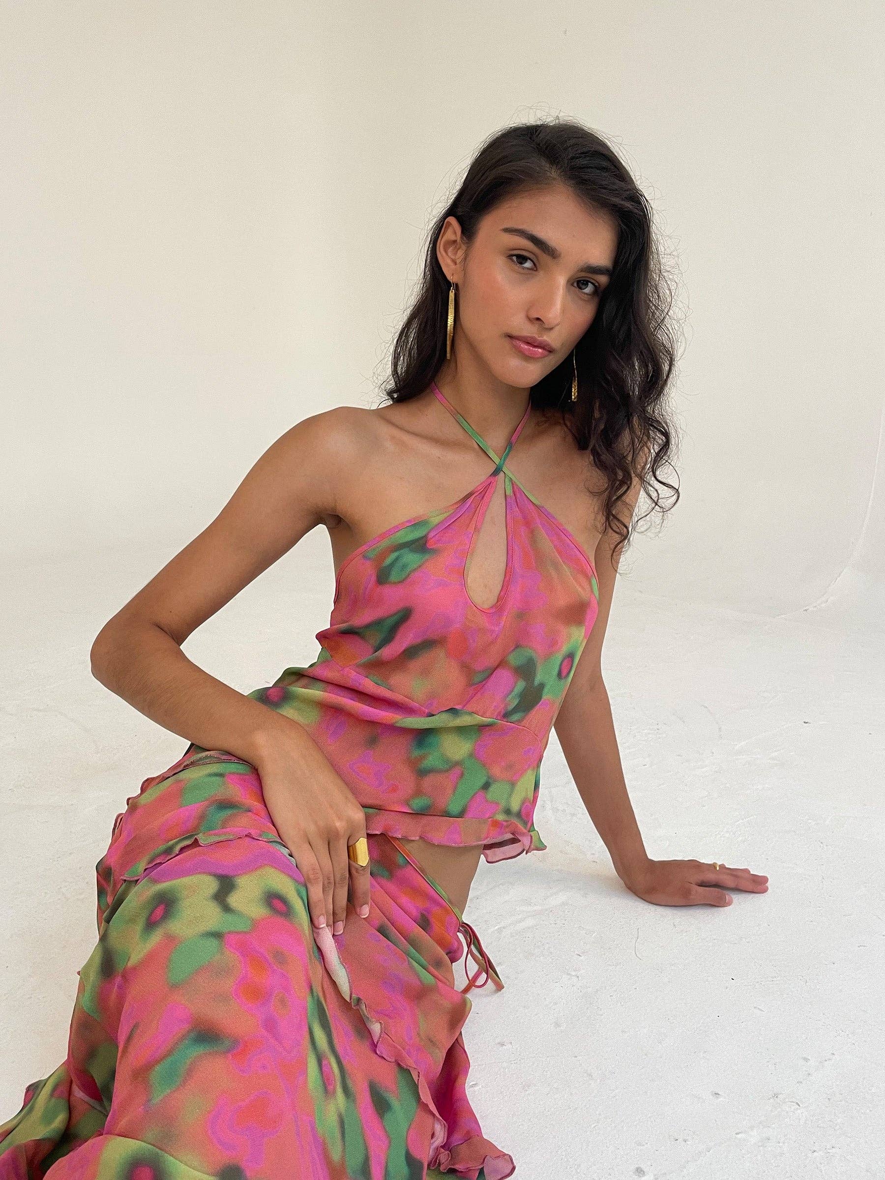 CARMEN SAYS – Großhandel Bluse – Damen – Gartenekstase Bluse5