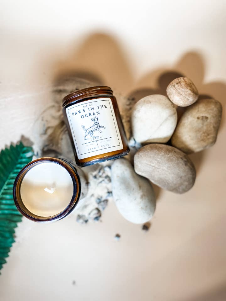Vela Paws In The Ocean de 8 onzas para venta al por mayor de Bahati Pets