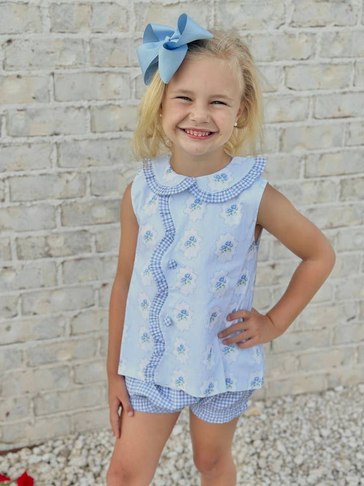Carolina Girls Top for wholesale by The Seaside Proper Children’s Company