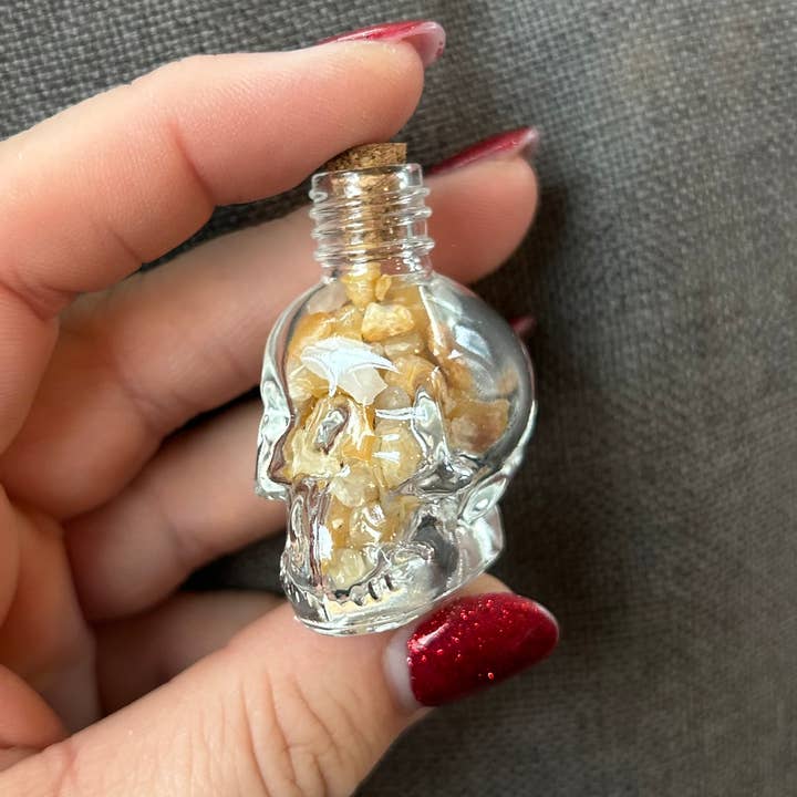 Atomic Alchemy - Wholesale Decorative Jar - Gemstone Skull Jars4