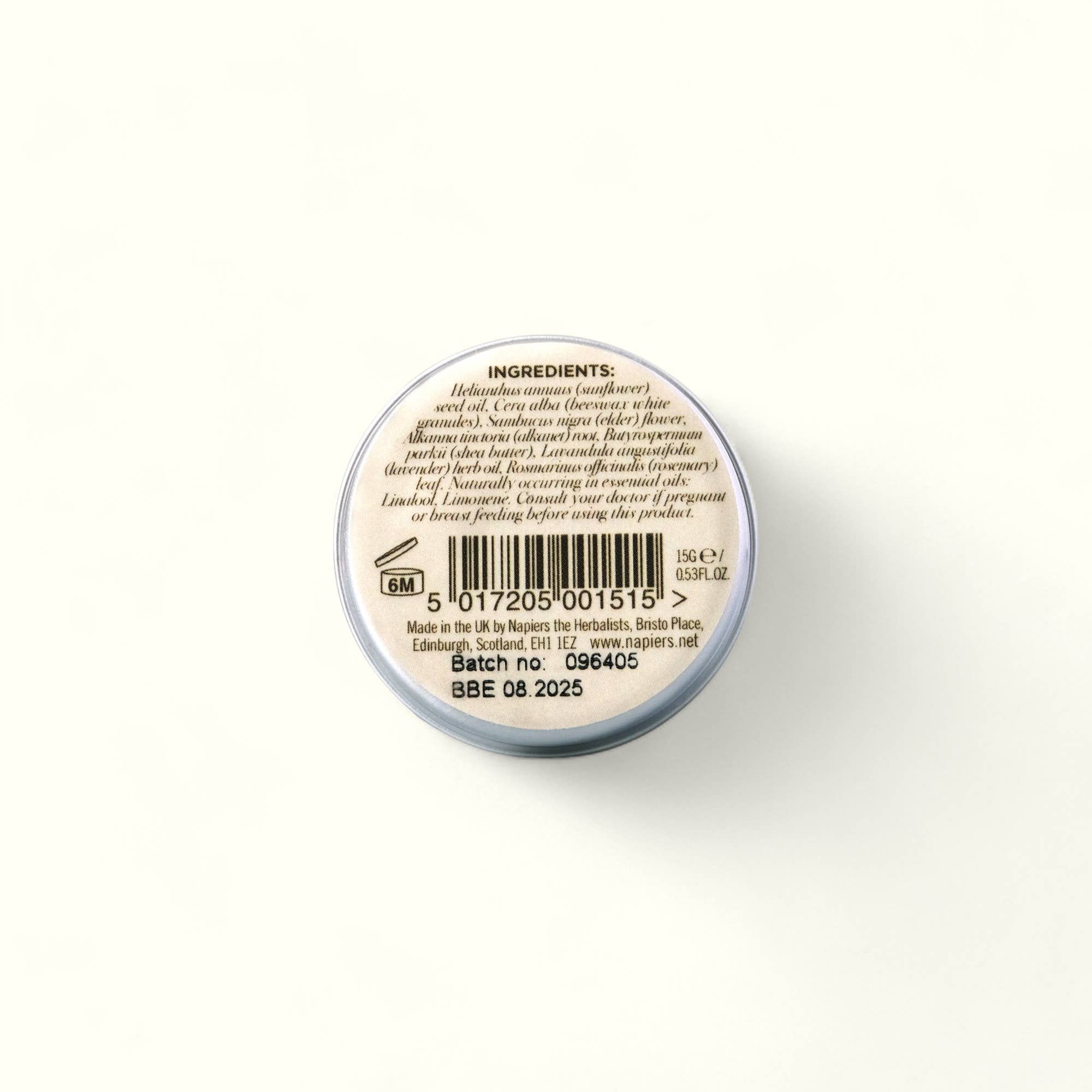 Napiers – Bálsamo labial por atacado – Napiers Elder & Alkanet Labial Tint2