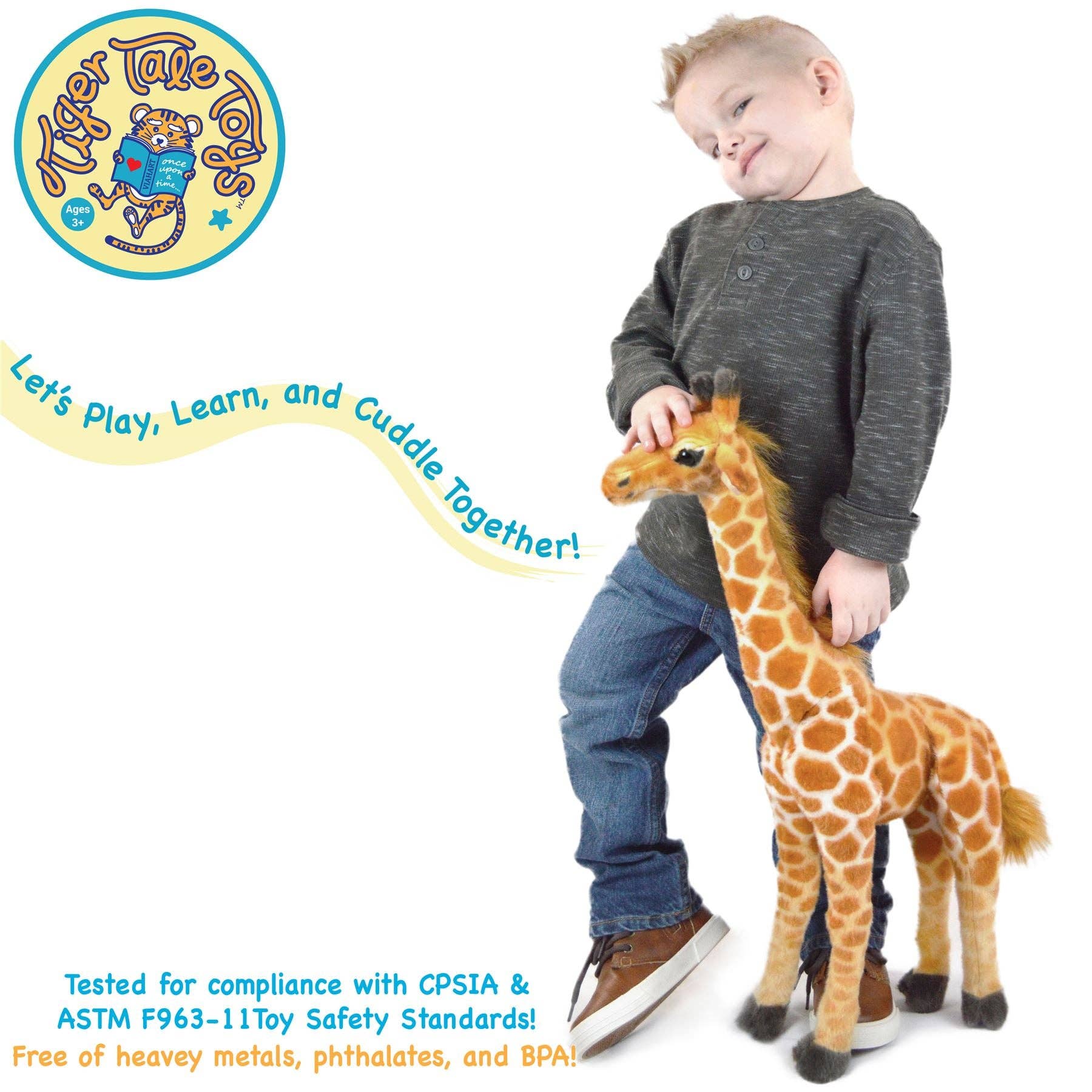 VIAHART Toy Co. - Wholesale Knuffels - Kinderen en baby - Jocelyn de giraffe | 56 cm knuffeldier van pluche2