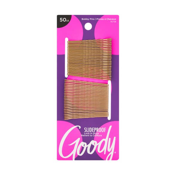 Blonde Womens Colour Collection Metallic Bobby Pin, Blonde, 50 Ct for wholesale on Faire0