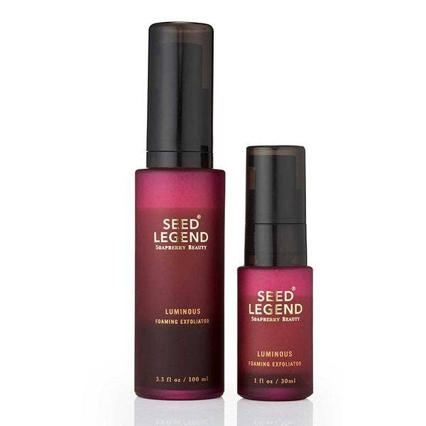 Luminous Foaming Exfoliator - 100% Natural for wholesale by Seed Legend