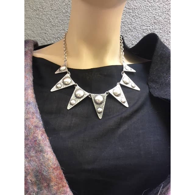 Celestial Shield Collar Necklace for wholesale by Volare