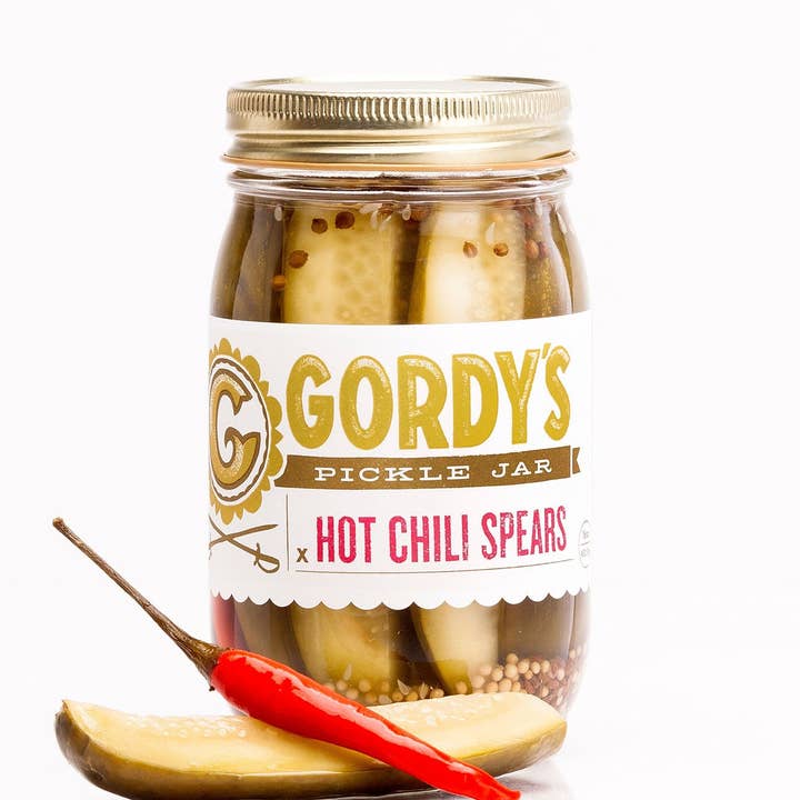 Piment épicé pour la vente par Gordy's Pickle Jar