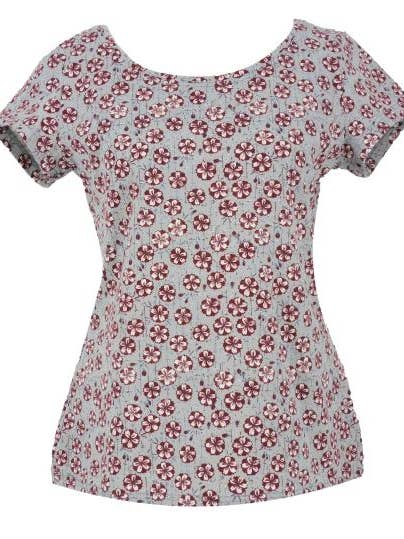 Kappärmel shirt “Haori Silver” for wholesale by CON_STANT