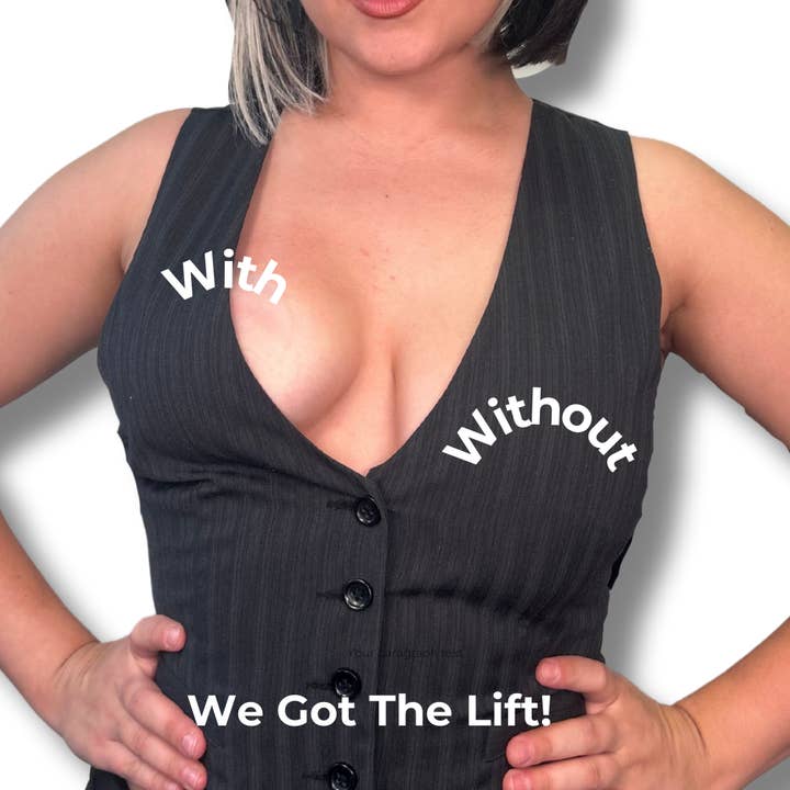 Bring It Up - Vendita all'ingrosso Reggiseno - Donna - Reggiseno adesivo riutilizzabile per modellare il seno - Trasparente