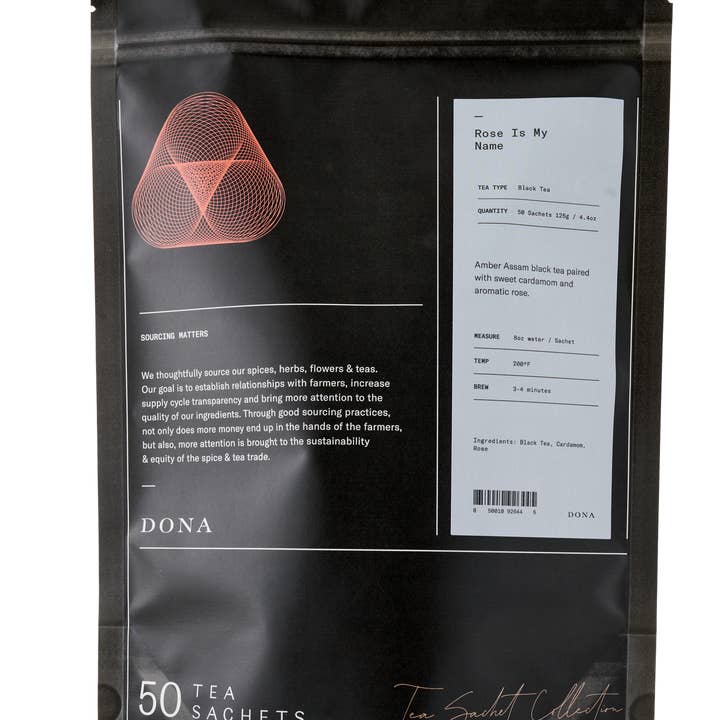 DONA - Wholesale Tea Bags - Bulk Sachets Black Tea (50 count)6