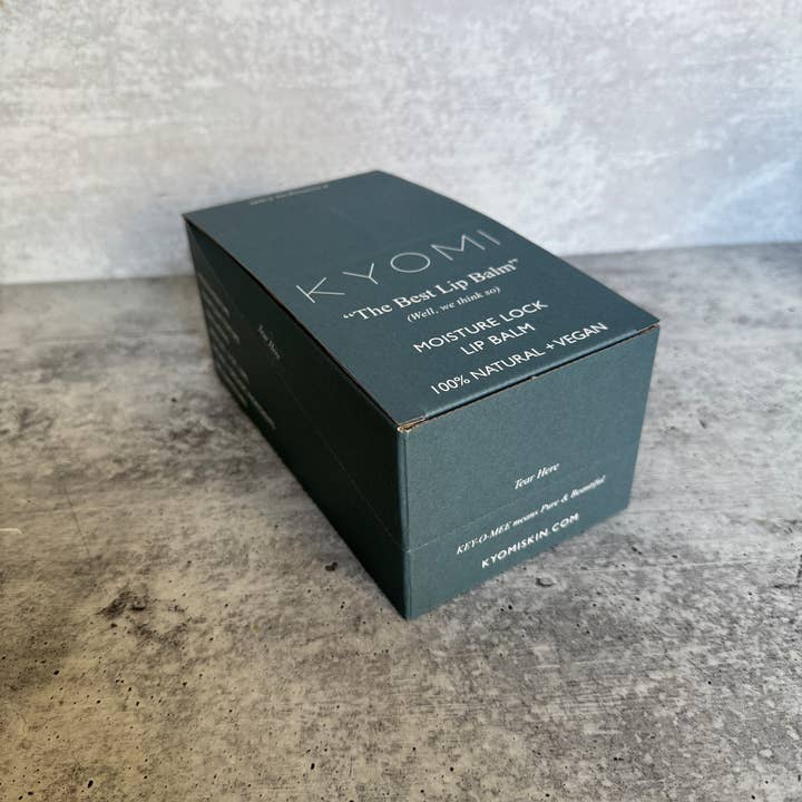 KYOMI SKIN - Vendita all'ingrosso Burro di cacao - Balsamo Labbra - Super Frutta - 100% Naturale e Vegano. Blocco di Umidità