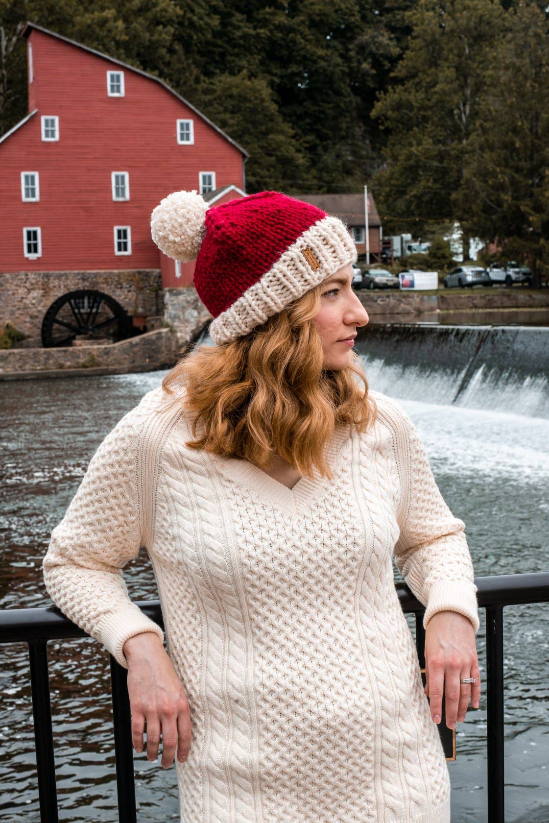 Knits and Pups - Wholesale Beanie - Women's - Santa Beanie, Hat, Toque6