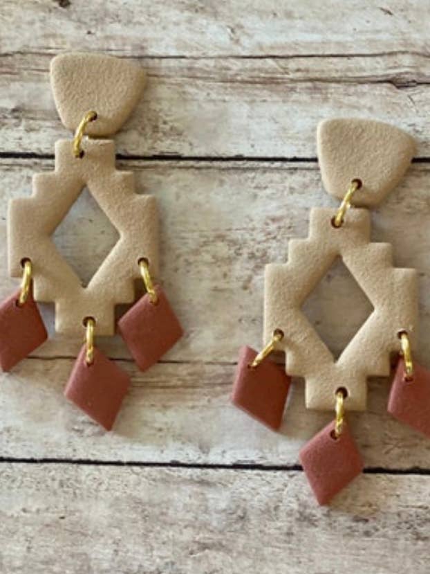 Western Nude Dangle for wholesale by SmallTownClayCo