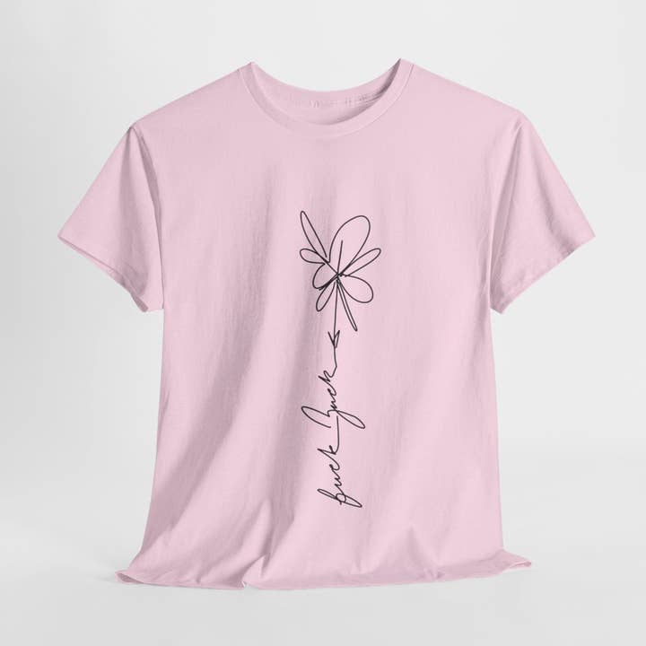 Kennidi Co. - Wholesale Screen Printed T-Shirt - Women's - Protest Art Tee - Fuck Zuck Flower Art T-Shirt1