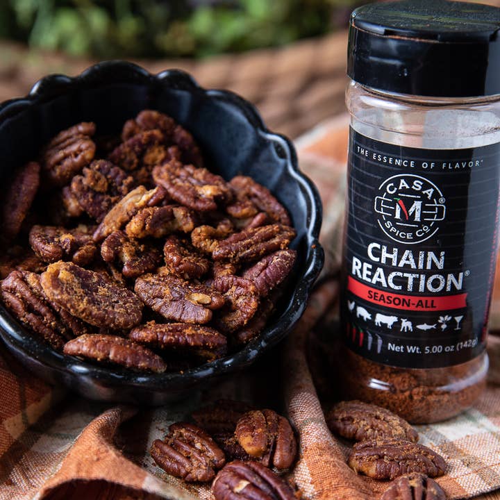 Casa M Spice Co LLC – Großhandel Gewürzmischungen – Chain Reaction® Season-All - Kunststoff-Shaker7