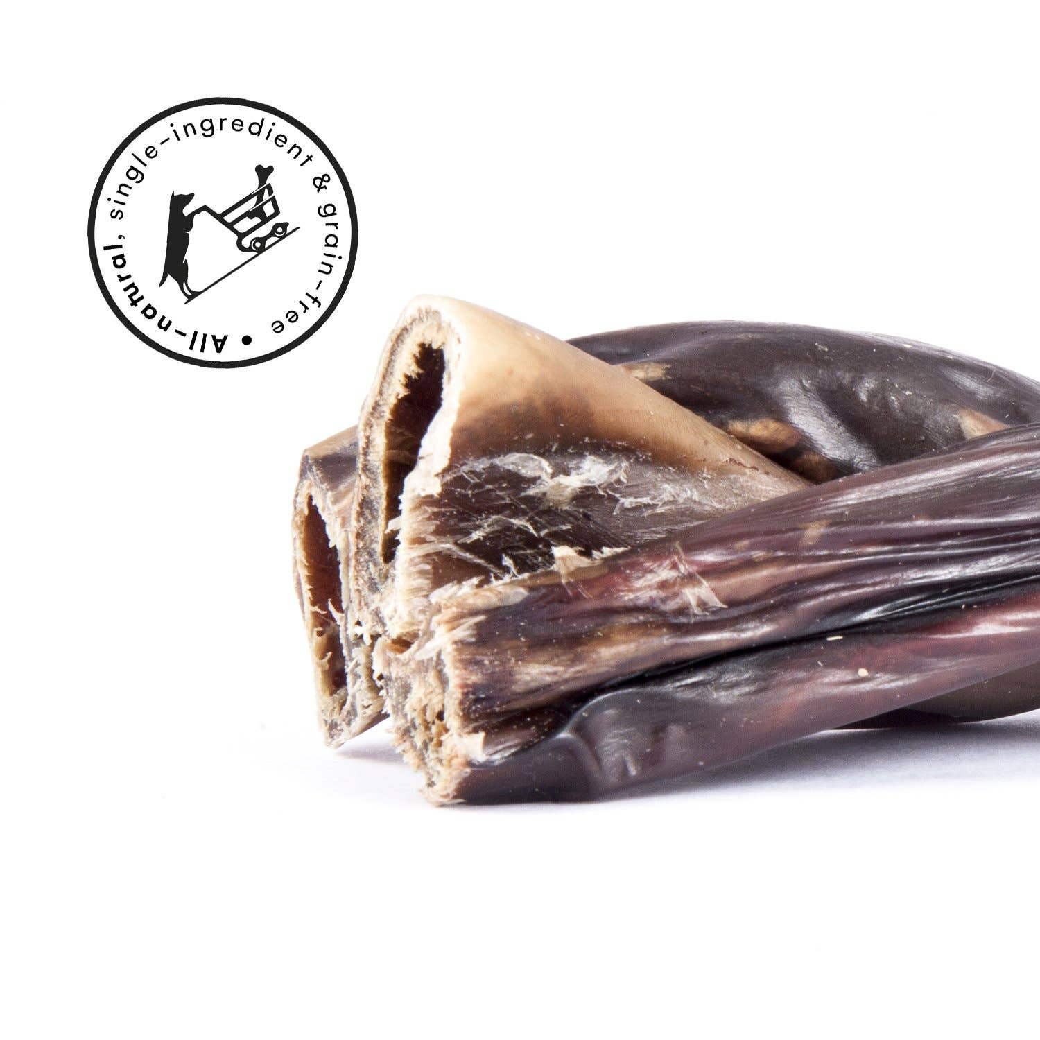 Raw Dog Chews - Wholesale Pet Treats - Dog - 10″ Braided Beef Gullet Sticks - 40ct (44017)1