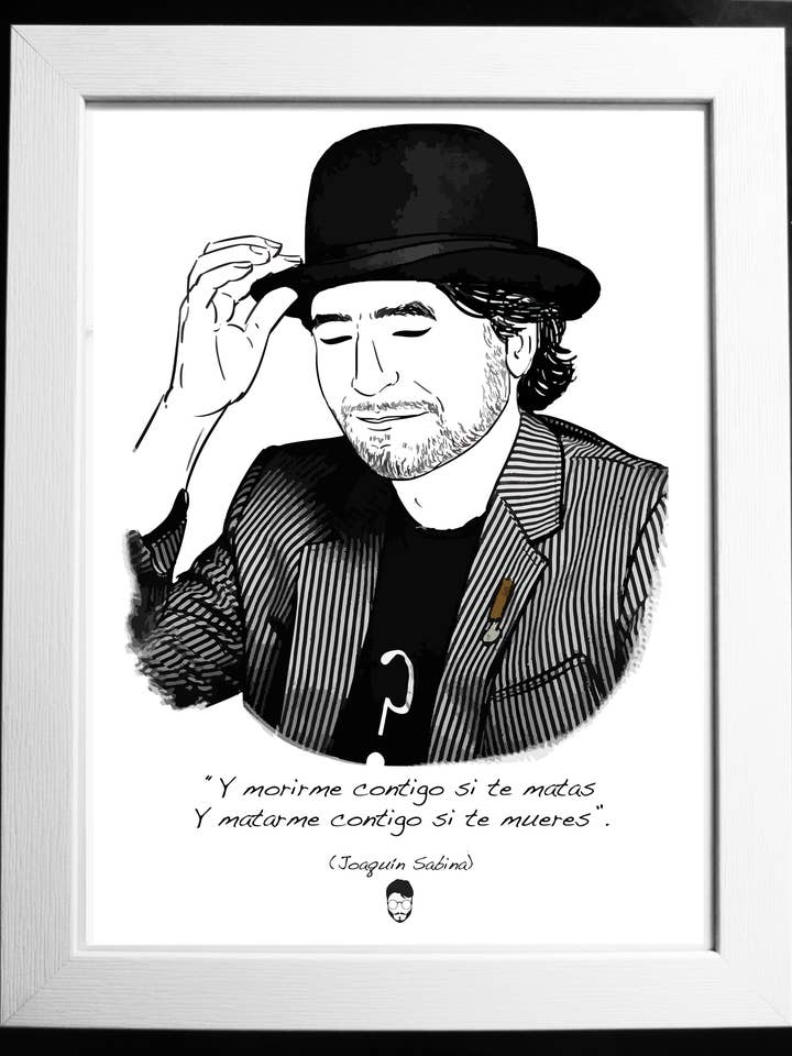 JoaquĆn Sabina for wholesale by El loco del Pelo Rizo